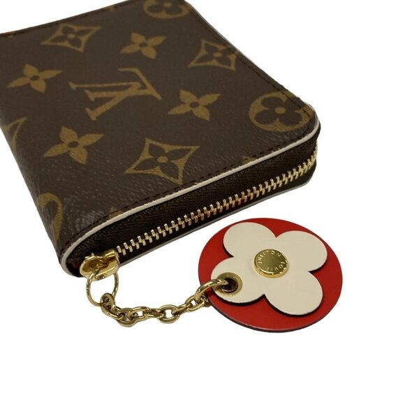 LOUIS VUITTON Zippy Coin Purse Coquelicot Blooming Flower Collection 426-040525 - Picture 4 of 6